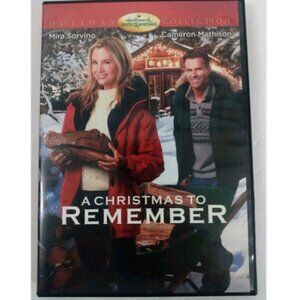 A Christmas to Remember (DVD, 2016) Hallmark Movies & Mysteries Channel Romance